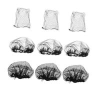 MERRYHAPY 9 Pcs Hair Net Covers Set with Fine and Coarse Mesh Anti Hair Loss for Staff Full Head Breathable for Industrial and Food Service Use