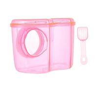 MERRYHAPY Acrylic Hamster Bathroom for Animals Hamster Bathtub Smooth Edges Compact Design for Bathing Practical Pet Supplies