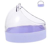 MERRYHAPY Acrylic Hamster Feeding Bowl Cooling Pet Bowl for Hamsters Guinea Pigs