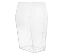 MERRYHAPY Acrylic Reptile Carrier Box with Magnet Closure for Jumping Spider and Spider, Compact Stylish Design with Excellent Transparency, for Desktop and Home Use
