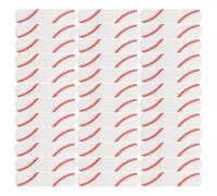 MERRYHAPY Adhesive Bandages Non-Woven Fabric Waterproof Baseball Themed 60pcs Stable Wearing Effect Stylish Printed Bandages for Wound Care for High-Intensity Exercise and Baseball Matches