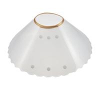 MERRYHAPY Adjustable Cat Elizabethan Collar for Surgery Reusable and Washable Pet Cone Collar with Quick Release Buckle Anti-licking and Biting Protective Neck Cover for Cats and Small Dogs