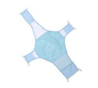 MERRYHAPY Adjustable Shower Net Anti-Slip Boy Girl Bath Mesh for Newborns Comfortable Bath Seat Support Easy to Install Bathtub Accessory Non-Slip Blue