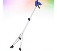 MERRYHAPY Aluminum Alloy Foldable Litter Picking Hoop Multi-Purpose Garbage Picker with Folding Handle for in the Car and Disabled Persons