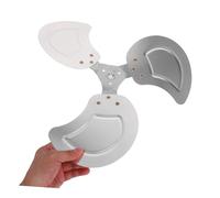 MERRYHAPY Aluminum Fan Blade Replacement for Pedestal Floor and Table Fans Leaves Industrial Commercial Accessory for Enhanced Airflow and Quick Substitution