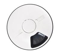 MERRYHAPY Automatic Pet Feeder with Timer and 6-compartment Grey White Feeding Bowl for Cats and Dogs - Food Dispenser for Scheduled Portion Control and Pet Feeding