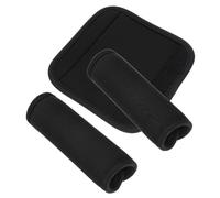 MERRYHAPY Barbell Pull-Up Handle Grip Sleeves 3Pcs Anti-Slip Removable Pads for Doorway Horizontal Bars Gym Fitness Accessories
