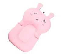 MERRYHAPY Bath Pad Bathing Cushion Soft Floating Shower Bathtub Mat Newborn Bath Pillow with Head Support for Delicate Skin and Safety in Princess Pink