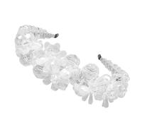 MERRYHAPY Beaded Headband Elastic Shiny Headbands Crystal Hair Hoop for Women Elegant Party