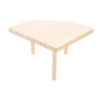 MERRYHAPY Bite Resistant Wooden Hamster Platform Pet Playing Stand for Cage Second Floor Hamster Playground and Nest Landscaping Prop for Animals