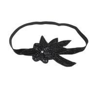 MERRYHAPY Black Sequin Headband Women Headband Adult Women Head Bands Party Hair Accessories Sequin Hair Band Random Style