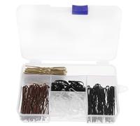 MERRYHAPY Bow Hair Clips for Women 250pcs u Shaped Bobby Pins Set Hair Bands Styling Tools for Long Short Hair