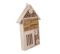 MERRYHAPY Bug Hotels for Gardens Bee Hive Wooden House Insect Hotel for Garden Wildlife House Ladybugs Hotels Beetle Hotels Garden Ornament