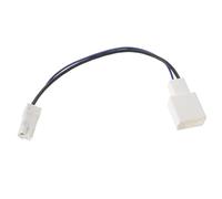 MERRYHAPY Car Antenna Adapter Cable Compatible with Toyota Vehicle Radio Wire Harness for Old Conversion Stable Signal Transmission Easy Installation Compact and Lightweight Design