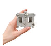 MERRYHAPY Car Brake Piston Tool for Hydraulic Disc Brake Calipers Carbon Steel Material with Silver Finish Enables Easy Retraction the Piston for Changing or Replacing
