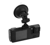 MERRYHAPY Car Dash Camera Front and Rear Wide Angle Night Vision Driving Recorder for Car Security with Intelligent Storage and Continuous Monitoring for Dashboard Video Recording