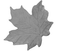 MERRYHAPY Cast Iron Maple Leaf Garden Stepping Stone 31.5x28.7cm 1.35kg Decorative Outdoor Pathway Paver for Backyard and Lawn Hardscaping