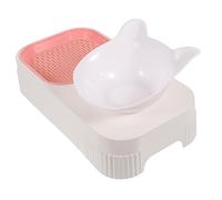 MERRYHAPY Cat Auto Feeder Cat Grass Feeder Bowl Multi-functional Plastic Pet Feeding Supply Easy Wash