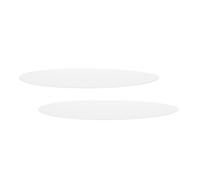 MERRYHAPY Ceiling Light Diffuser Cover Round 2pcs 43cm White Acrylic Diffuser Panels for Ceiling & wall Lights Party Lighting Anti-Glare