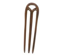 MERRYHAPY Chinese Retro Sandalwood Hair Fork Stick 3-prong Wood Hair Bun Holder Vintage Style Hairpin for Women