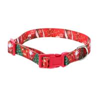 MERRYHAPY Christmas Dog Collar Adjustable Calming Collar for Small Puppy Xmas Puppy