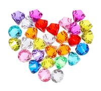 MERRYHAPY Colorful Gemstone Potted Plant Ornaments for Birthday Party Favors Classroom Prizes and Treasure Hunt Decorations