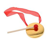 MERRYHAPY Copper Gong for Traditional Handheld Percussion Instrument Safe Musical for Boys and Deep Resonant Sound Unique Stylish Design for Beginners and Professionals