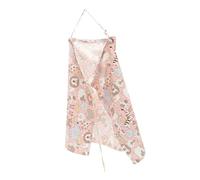 MERRYHAPY Cotton Nursing Cover Breathable Breastfeeding Cover for Moms Multi-Functional Nursing Scarf Adjustable Design for Feeding and Blanket Pink