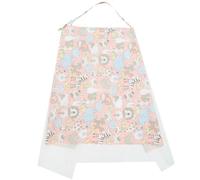 MERRYHAPY Cotton Solid Style with Windproof and Convenient Dismounting Features Breastfeeding Cover Nursing Cover for Mothers Suitable for Anywhere and Going