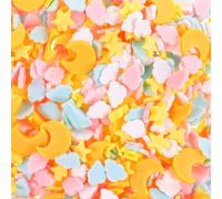 MERRYHAPY Cute Polymer Clay Slices for Nail Art and Crafting Colorful DIY Embellishments with Fine Workmanship Multi-style Polymer Nail Art Decor Phone Cases Bag