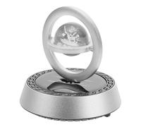 MERRYHAPY Decoration Materials for Enhances Vehicle Dashboard Interior Rotating Air Freshener Solar Powered Fragrance Diffuser with Plastic and Glass Creative Atmosphere and Freshens Car