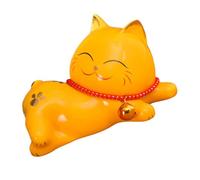 MERRYHAPY Desktop Accessory Ceramic Cat Figurine for Campus Activities and Living Room Decoration