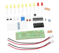 MERRYHAPY DIY Audio Level Indicator Kit for Electronics Starters Soldering Practice Portable Electronic Project for Skill Improvement Suitable for Schools and Hobbyists