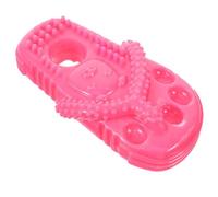 MERRYHAPY Dog Chew Toy Slipper Shaped Molar Plaything for Puppies Funny Chewing Toy for Teeth Cleaning and Safe for Active Play Reduces Bad Biting Behavior