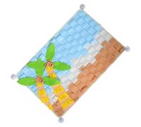 MERRYHAPY Dog Sniff Pad Slow Feeding Mat for Dogs and Cats Coconut Tree Pattern Interactive Foraging Promotes Natural Scent Recognition and Anti-gulping Training Suitable for Small Medium