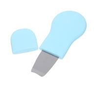 MERRYHAPY Double Head Skin Scrubber Facial Remover Manual Blackhead Extraction Tool for Deep Nose Pore Cleansing and Acne Care Portable Compact Blue Skin Care Instrument for Home and Travel
