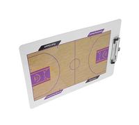 MERRYHAPY Double-sided Basketball Coaches Clipboard with Dry Erase Pvc Board for Strategy Formulation and Full Front Court Use, Lightweight Basketball Coaching Supplies