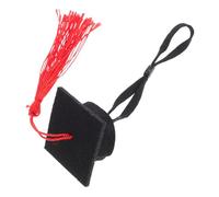 MERRYHAPY Dr Hamster Hat Graduation Caps Tassel for Small Animal Pet Costume Accessory Cute Decorative Hat