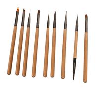 MERRYHAPY Elegant Nail Art Brush Set Comprehensive Brush Set for Nails Manicure Drawing Tools Design for Gel Polish