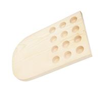 MERRYHAPY Essential Oil Organizer 12 Hole Display Rack Multi-compartment Storage Box for Essential Oil Bottles Aromatherapy Supplies Easy Assembly