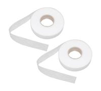 MERRYHAPY Fabric Fusing Hemming Tape with Strong Bond and Convenient Quick Hemming White 2 Rolls Non-woven Iron-on Tape for Curtains and Pillowcases for DIY Clothing and Home Projects