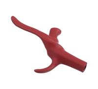 MERRYHAPY Fencing Foil Handle Replacement Grip with Ergonomic Design and Hand Protection, Stainless Steel Material for Training and Competition, Enhanced Stability and Easy Installation