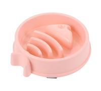 MERRYHAPY Fish Bone Shape Slow Feeding Bowl for Dogs and Cats Plastic Pet Slow Feeder Dish Anti-choke Helps Control Obesity and Bloat Suitable for Puppies and Pets