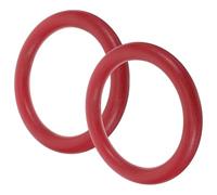 MERRYHAPY Fitness Workout Rings 2Pcs Multi-Function Portable Gymnastics Rings ABS Material for Home and Outdoor Exercise Suitable for Ages