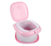 MERRYHAPY Foldable Potty Seat for Portable Travel Toilet for Boys Leakproof Design Versatile Functionality for Camping The Training Compact Easy to Carry