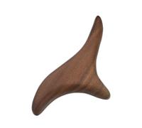 MERRYHAPY Foot Massager Triangular Acupoint Stick for Precise Acupressure Therapy Portable Solid Wood Manual Massage Tool for Muscle Relaxation at Home Office Travel