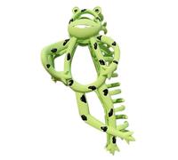 MERRYHAPY Frog-shaped Hair Claw Clip for Women Large Cartoon Accessory for Thick Thin Hair Secure Grip for Updos and Casual Styles Fun Quirky Design