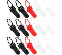 MERRYHAPY Garter Strap Buckle Adjustable Plastic Sock Clips 80Pcs Non-Slip Stocking Suspenders Holders for Women Underwear Accessories in Colours