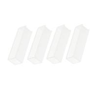 MERRYHAPY Glass Cuvette 10mm Accurate Reading Cuvette 4pcs for Spectrophotometer Use and Laboratory Analysis