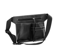MERRYHAPY Hair Stylist Scissors Pouch Waist Bag Barber Tool Storage Organizer Black Vintage Design Suitable for Hairdressers and Pet
